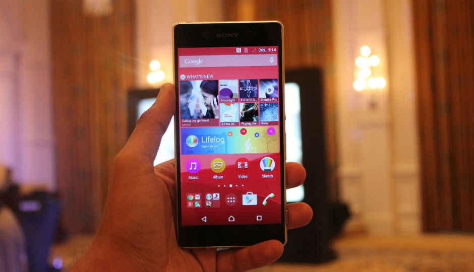 सोनी एक्सपिरिया Z3+ का फर्स्ट लुक