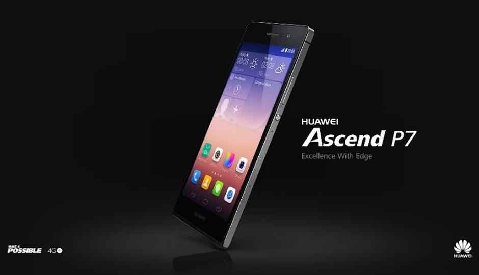 Huawei Ascend P7 launched in India at Rs. 24,799