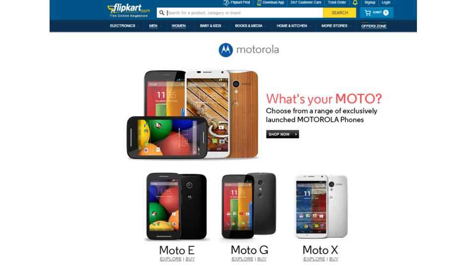 Over 1 million Motorola smartphones sold in India in 5 months