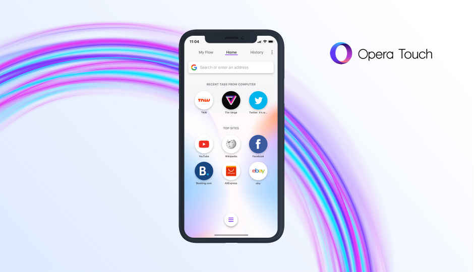 opera touch browser