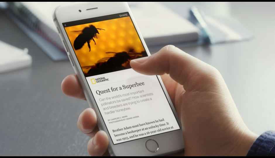 Facebook begins instant news articles from nine publications