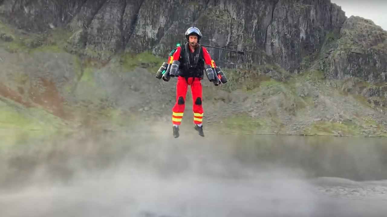 Jetpack paramedic is essentially a real-life Iron-Man