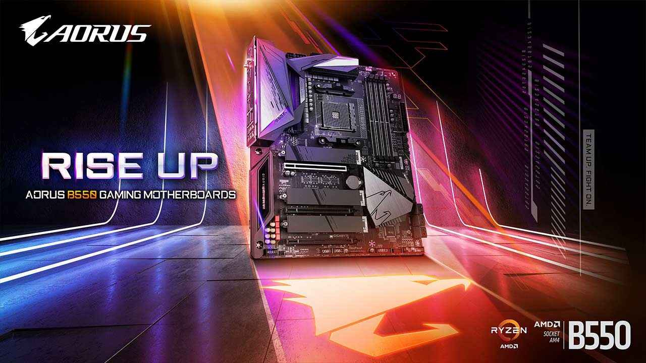 GIGABYTE announces AMD B550 motherboards feat. B550 AORUS MASTER
