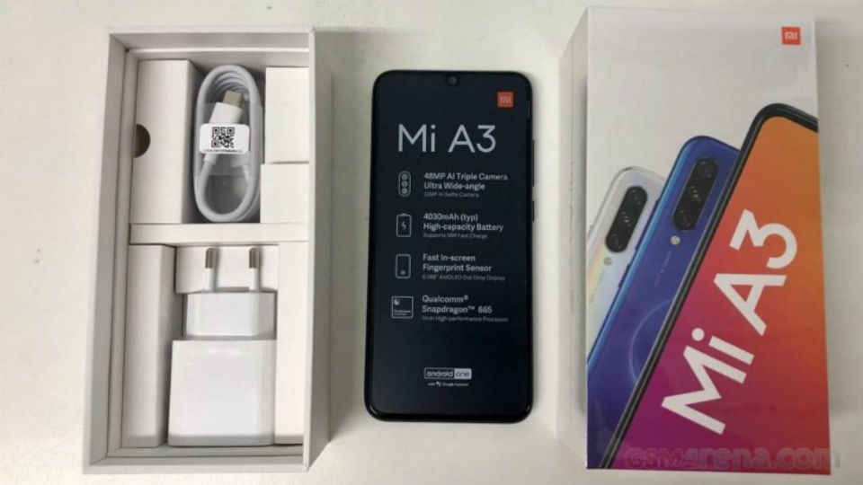 Xiaomi Mi A3 retail box images leaked: Report