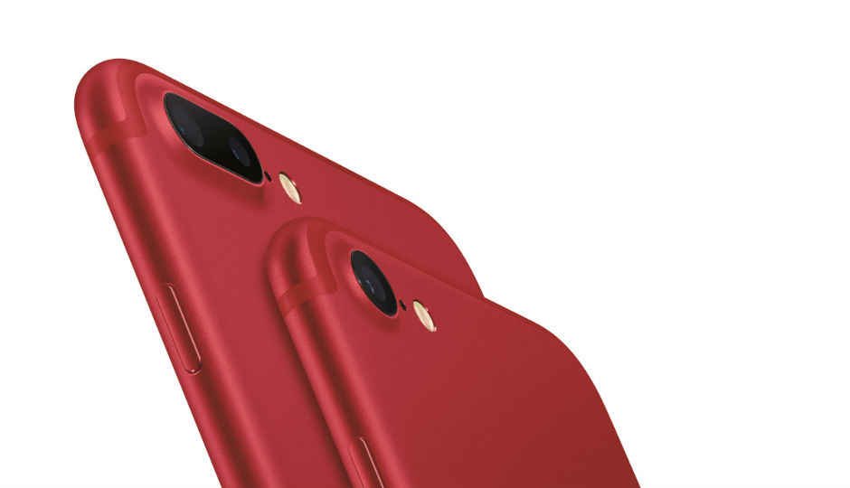 Apple iPhone 7, iPhone 7 Plus (PRODUCT) Red Special Editions now available for preorder in India
