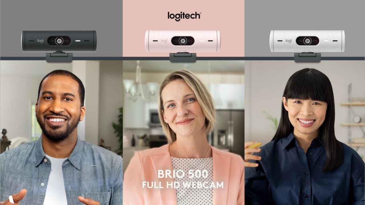Designed for Hybrid Work Era, Logitech launches Brio 500 Series Webcams and Zone Vibe Headphones in India