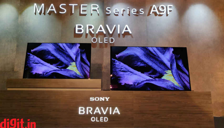 Sony Bravia A9F first look: A masterful OLED TV packed with features
