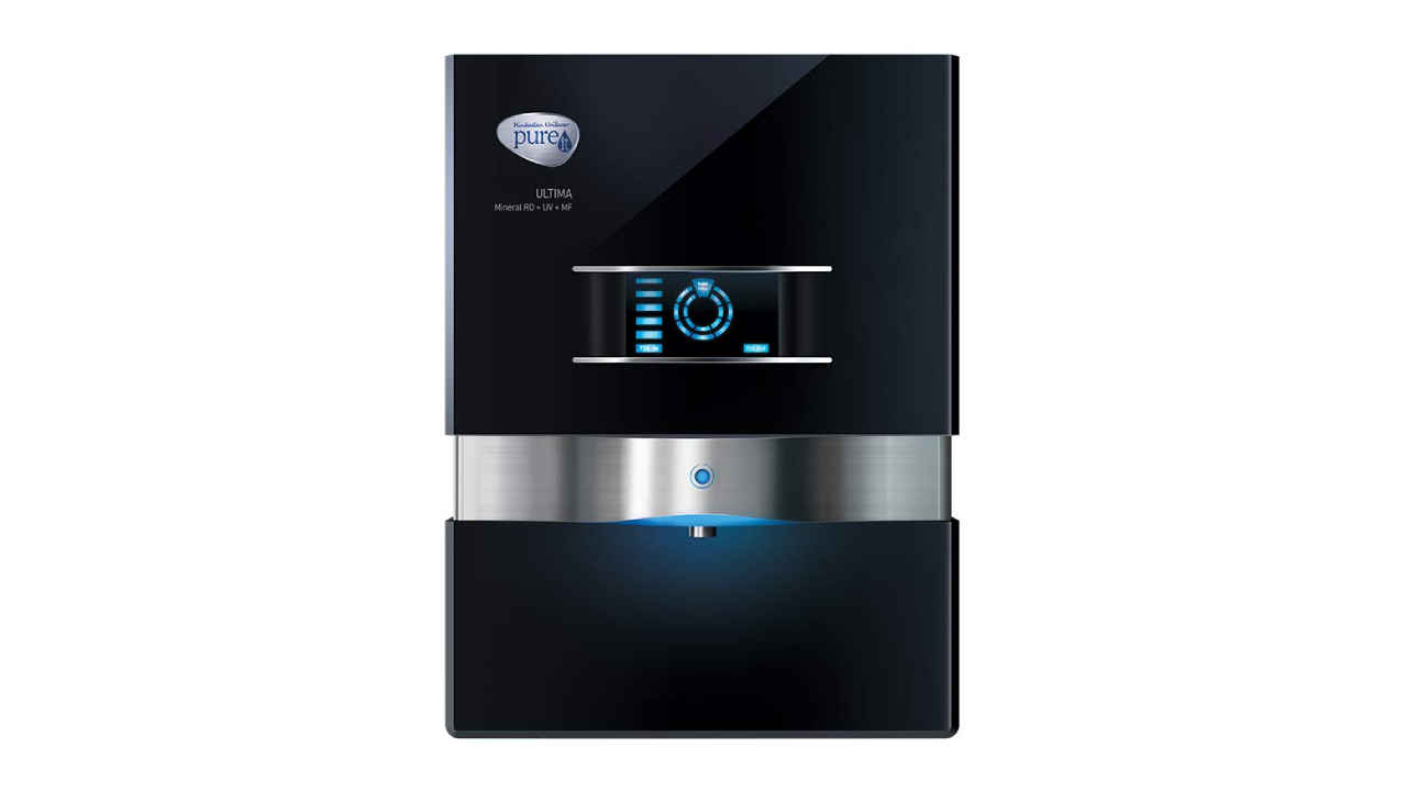 Water purifiers with digital display