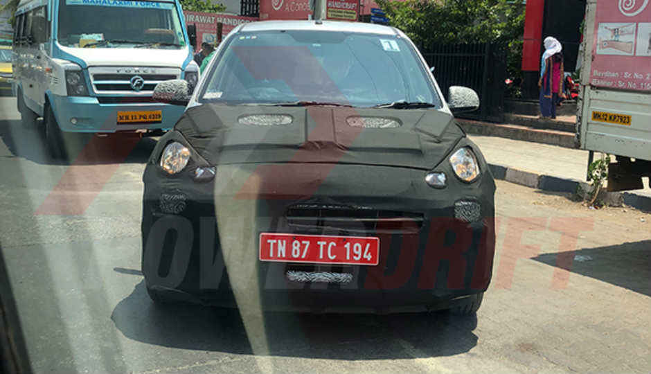 Upcoming Hyundai Santro spotted testing again as launch nears