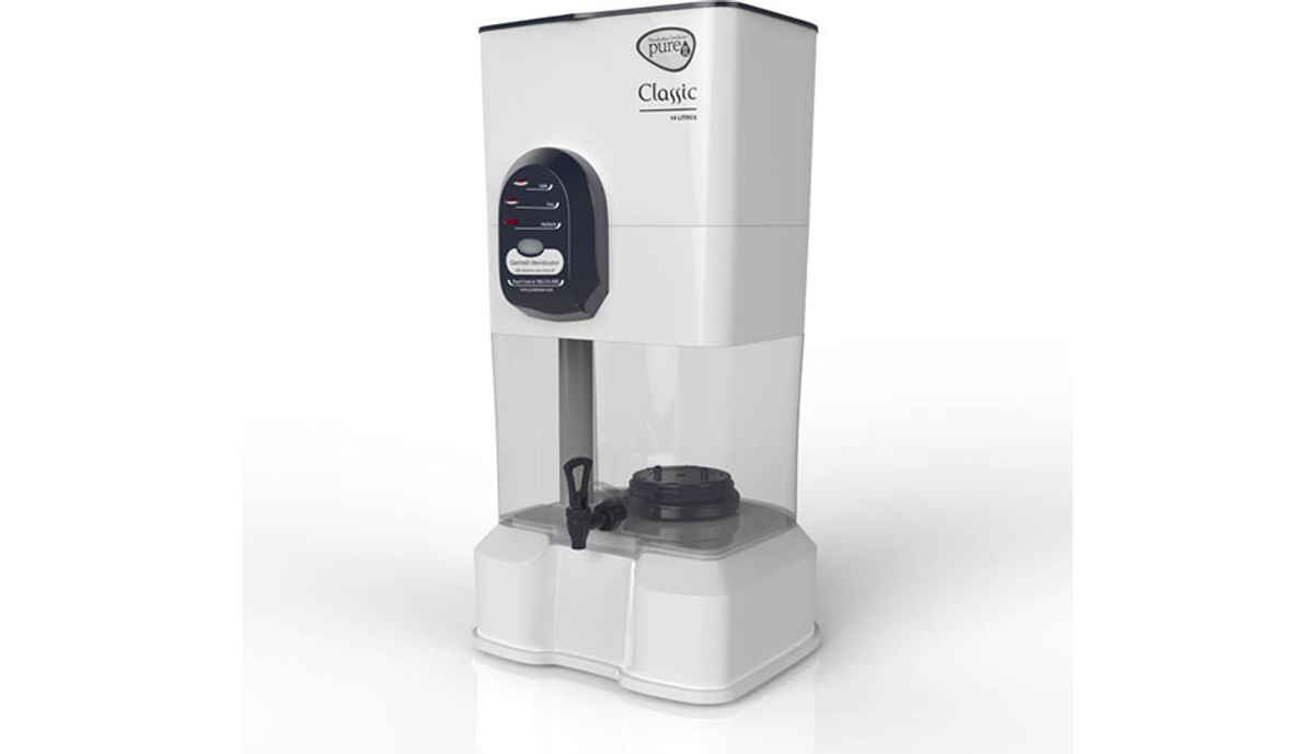 Pureit Classic 14 L Gravity Based Water Purifier (White) 