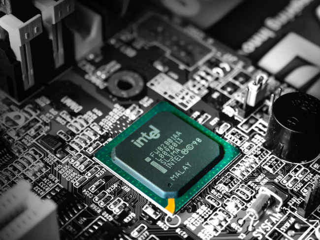 Intel Semiconductor chip
