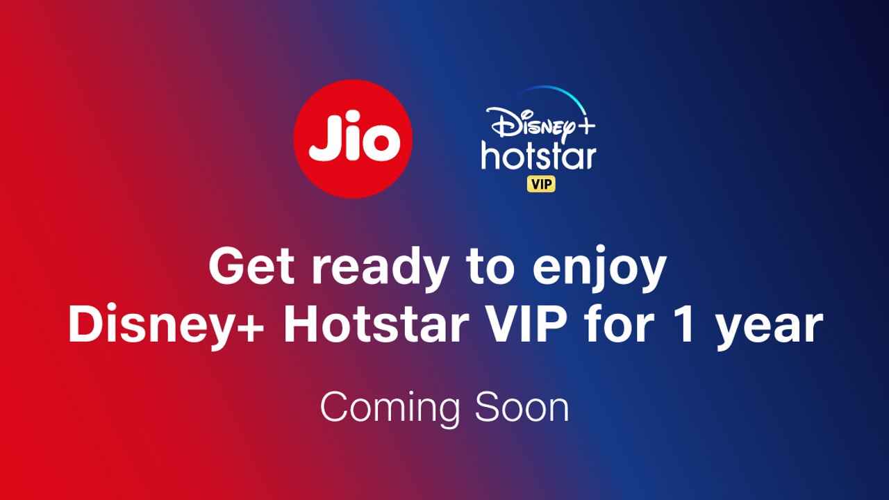 Reliance Jio will soon offer a one year Disney+ Hotstar VIP subscription to its users