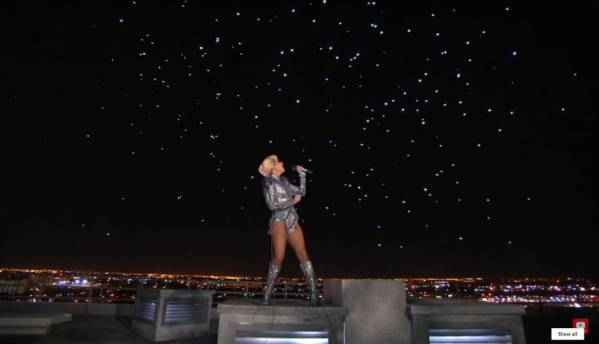 Intel’s drones were the ‘stars’ at Lady Gaga’s Super Bowl halftime show