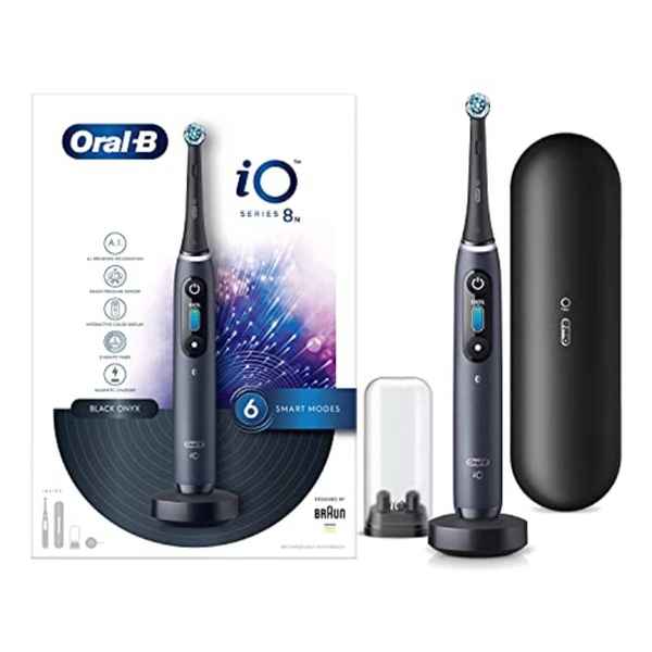 Oral B iO8 Black Ultimate Clean Electric Toothbrush