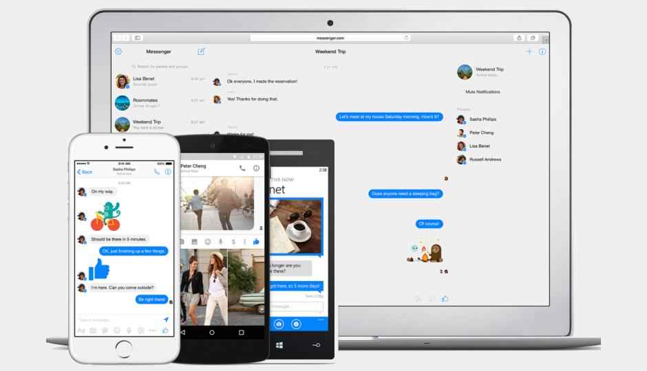 Facebook Messenger launched for web