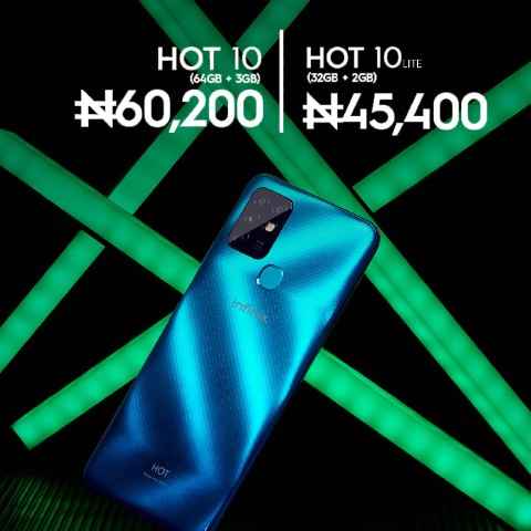 Infinix Hot 10 Lite स्मार्टफोन 5000mAh क्षमता की बैटरी के साथ हुआ लॉन्च, ये है कीमत…