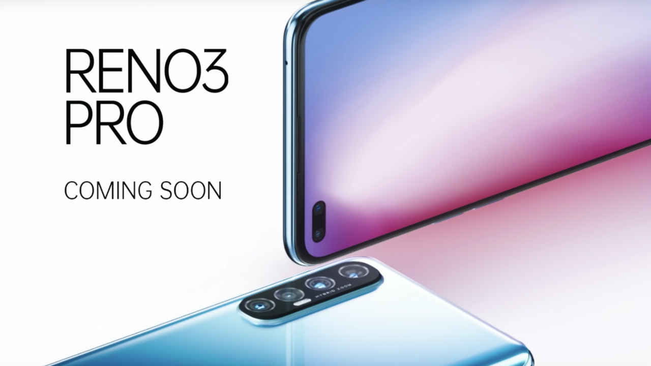 OPPO Reno 3 Pro में होगा 64MP का क्वाड कैमरा सेटअप, लॉन्च से पहले जानकारी लीक