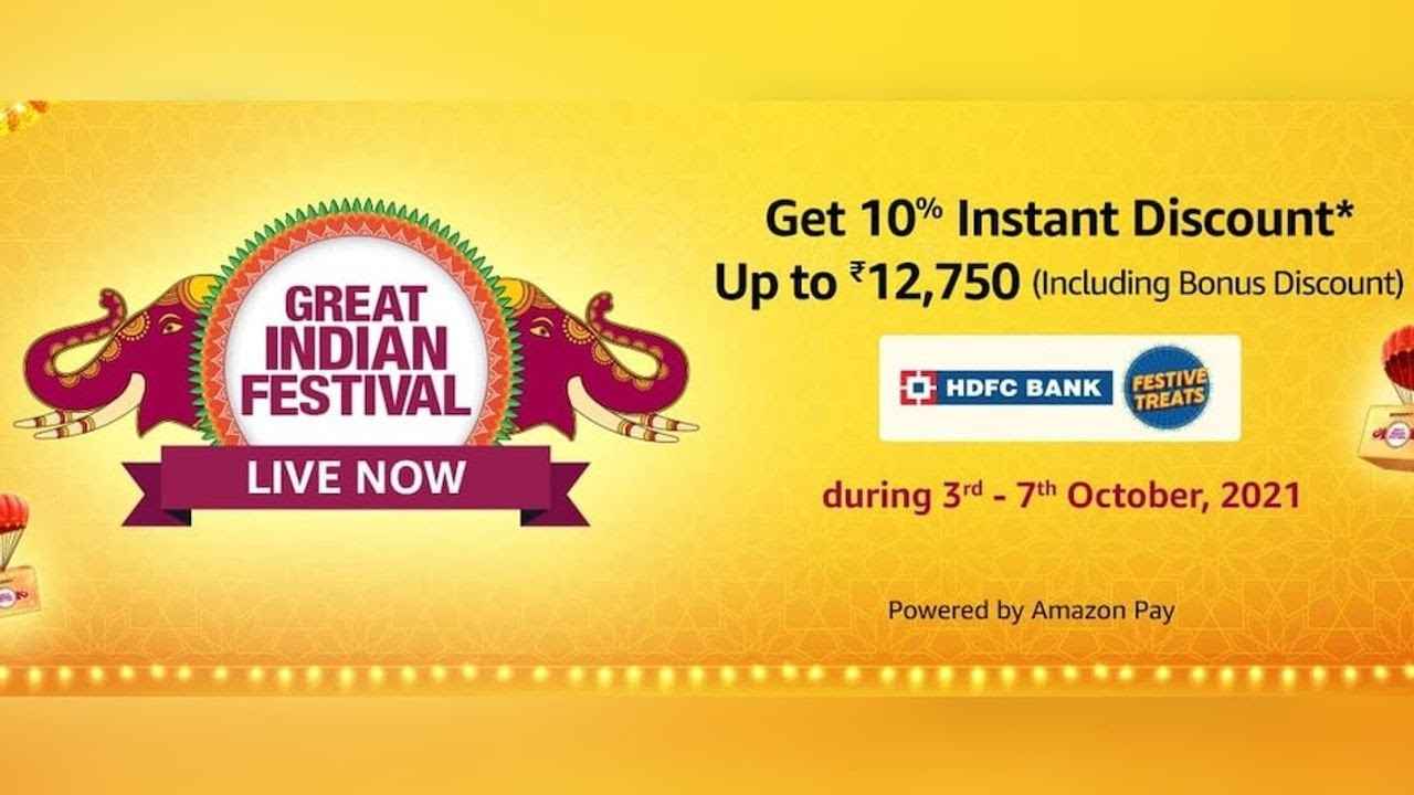 Amazon Great Indian Festival Sale 2021: ‘Advantage – Just for Prime’ Benefits Announced With Interest-Free EMIs