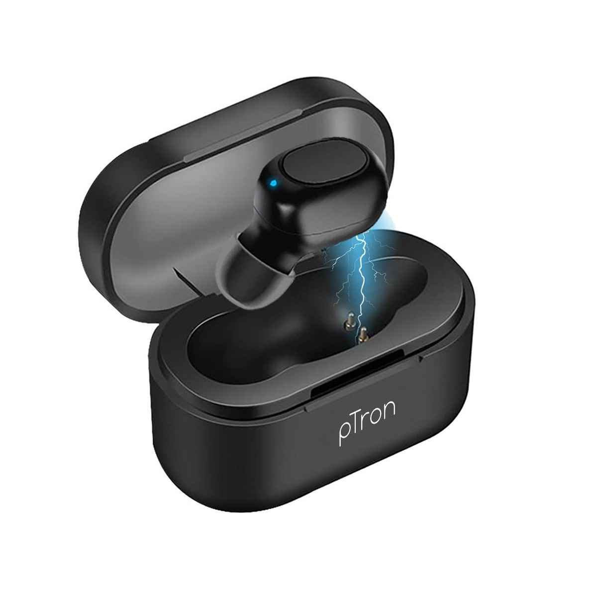 pTron Atom Mono Wireless Earbuds 