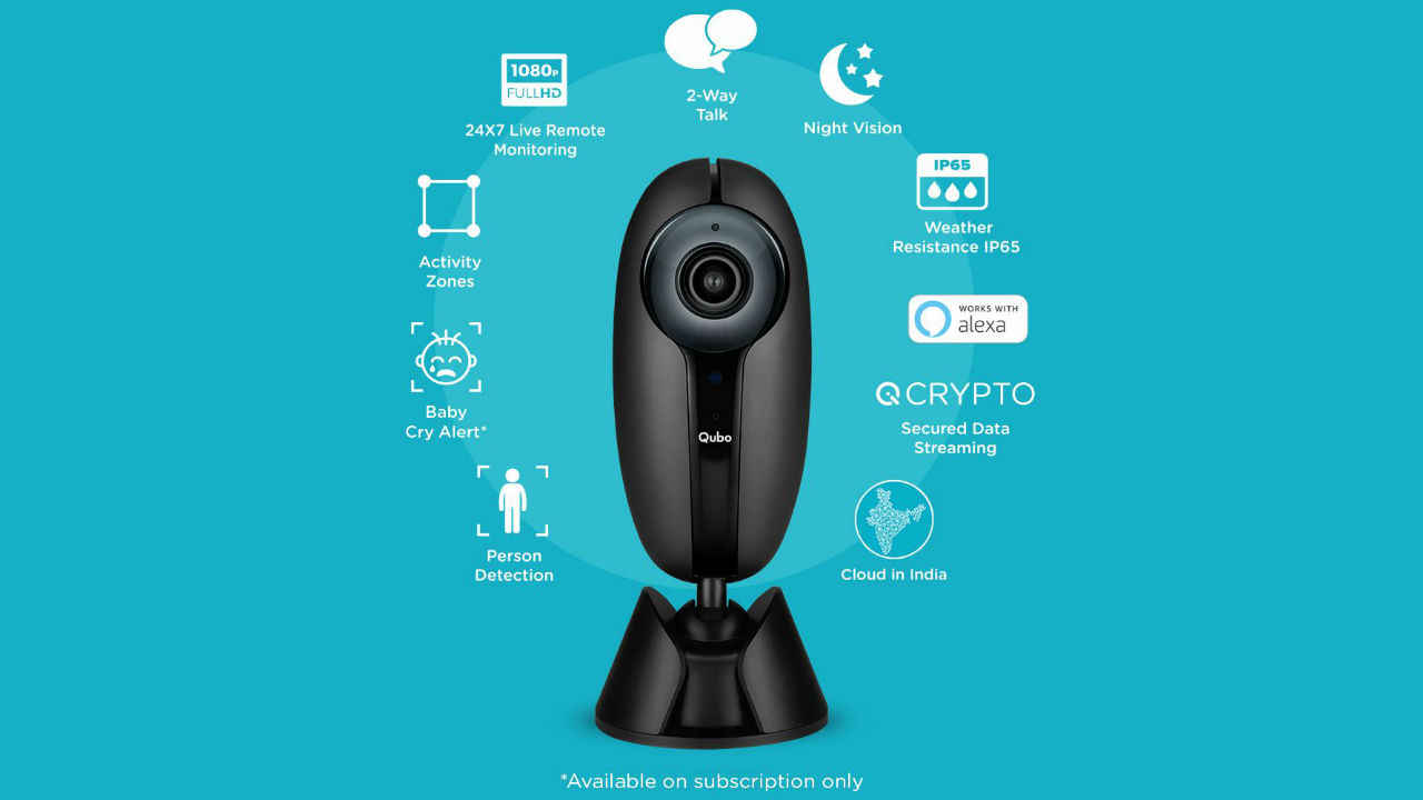 Hero Electronix launches Qubo Smart Home Security Camera at Rs 4,290