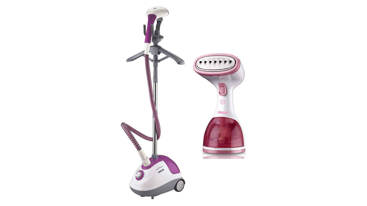 Upright clothes steamers that are convenient to use