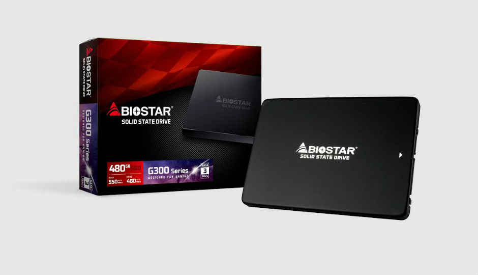 Biostar G300 series SSDs launched, prices start at Rs. 3,250