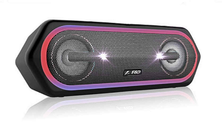 F&D W40 portable Bluetooth speaker launched in India at Rs 12,990