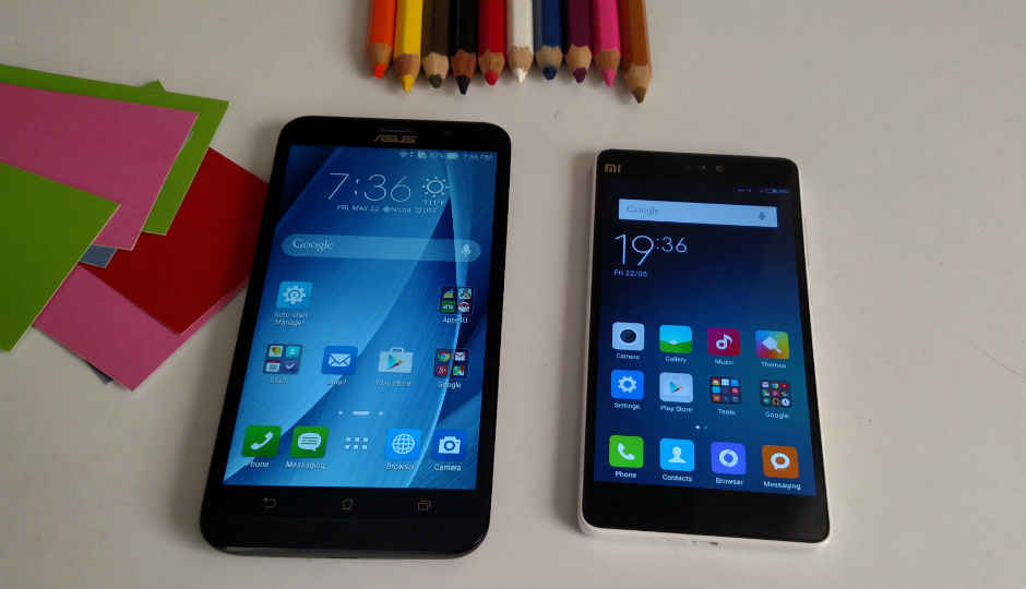 Xiaomi Mi4i vs Asus Zenfone 2 (2GB): Quick Comparison Xiaomi Mi4i vs Asus Zenfone 2 (2GB): Quick Comparison