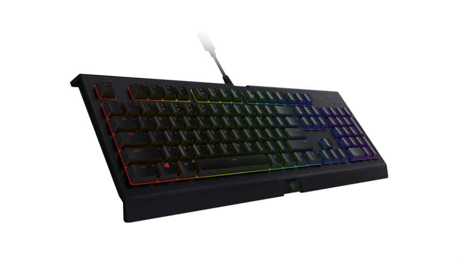 Razer Cynosa Chroma spill resistant gaming keyboard with customisable LED backlighting launched at Rs 4,999