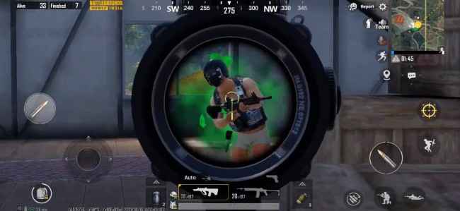 Battlegrounds Mobile India cheaters