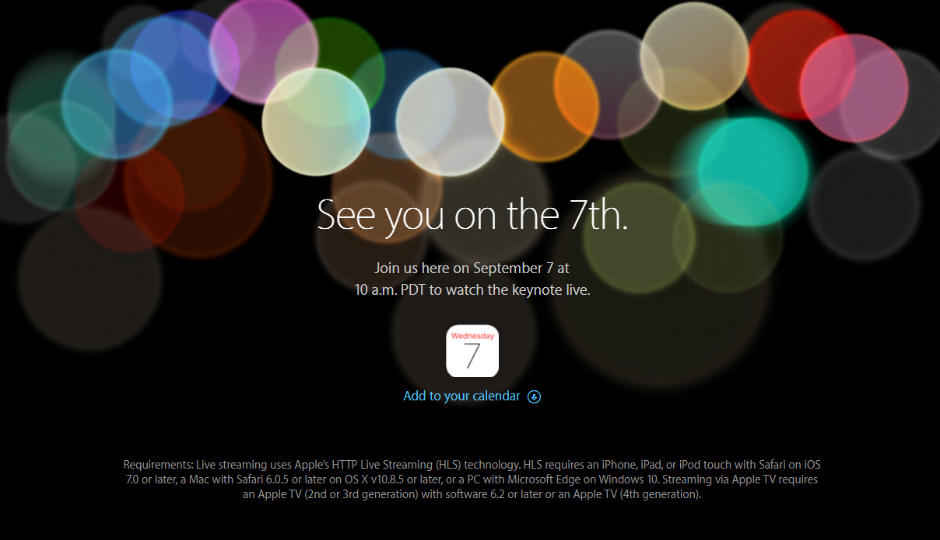 Apple iPhone 7 launch: Here’s how to livestream the event