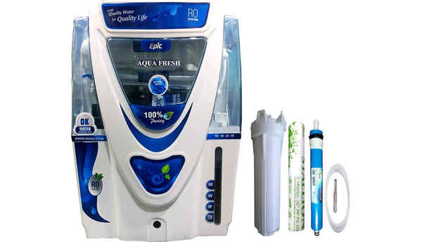 Nexus Aqua fresh Epic model 15 L RO + UV + UF + TDS Water Purifier (White)