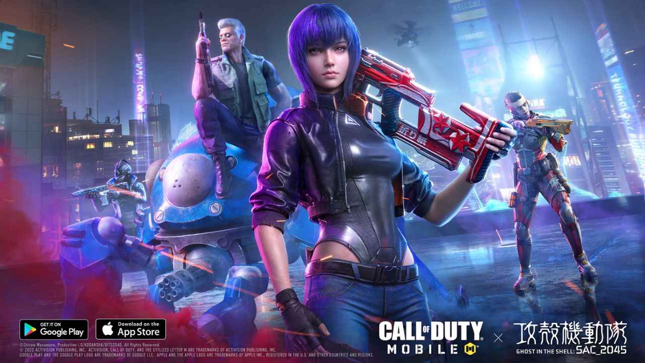 Call Of Duty Mobile Season 7: New Vision City Adds Ghost In The Shell Characters | Digit