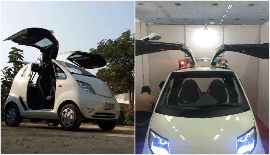 Meet Pixy, a hybrid smart car made in an East Delhi garage