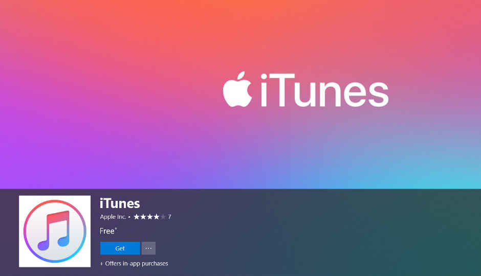 iTunes finally available on Windows Store, a year after it was announced