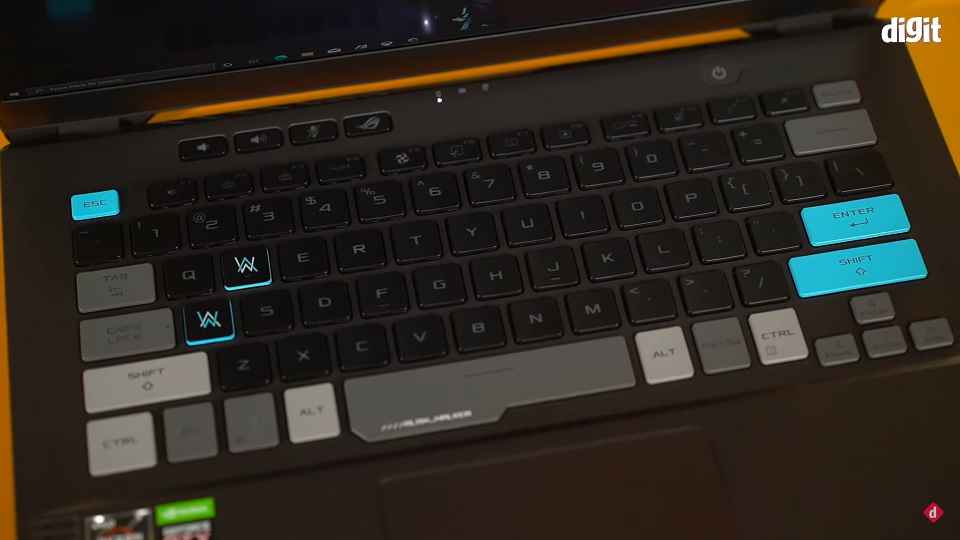 ASUS ROG Zephyrus G14 Alan Walker Edition keyboard