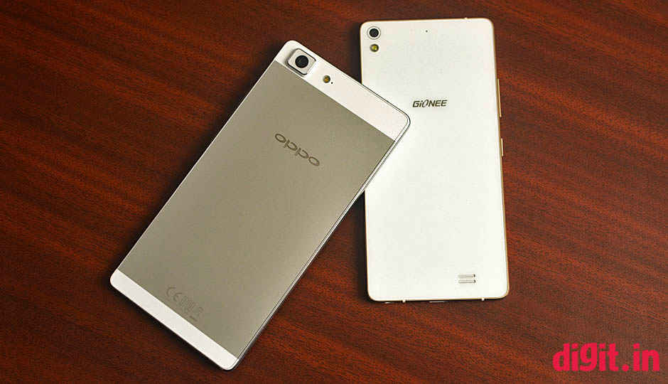 Size zero: Gionee S5.1 vs Oppo R5 Size zero: Gionee S5.1 vs Oppo R5