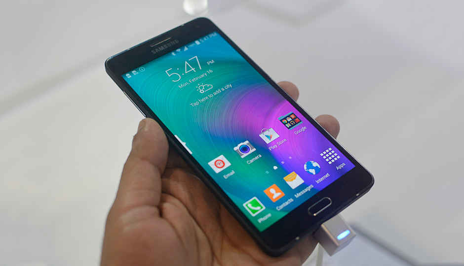 First look: Samsung Galaxy A7