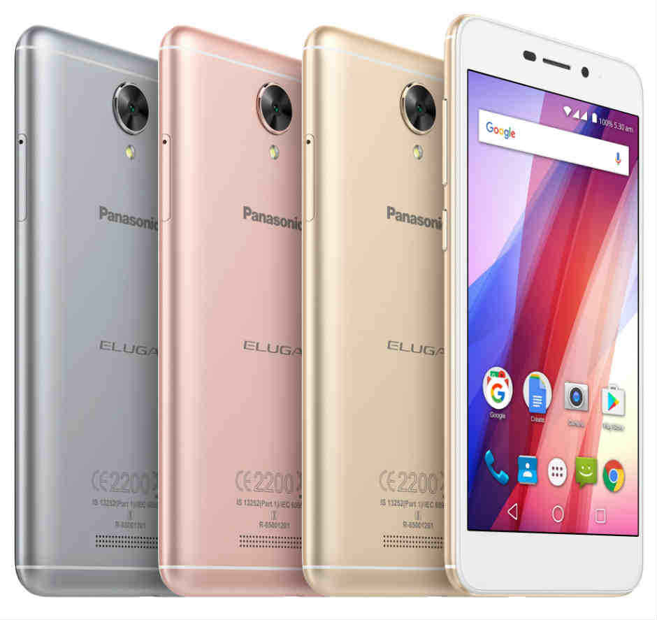 Panasonic launches Eluga I2 Activ with Android 7.0, 5MP front camera, starting at Rs 7,190