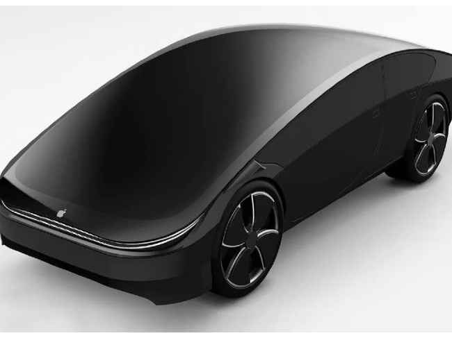 apple driverless car