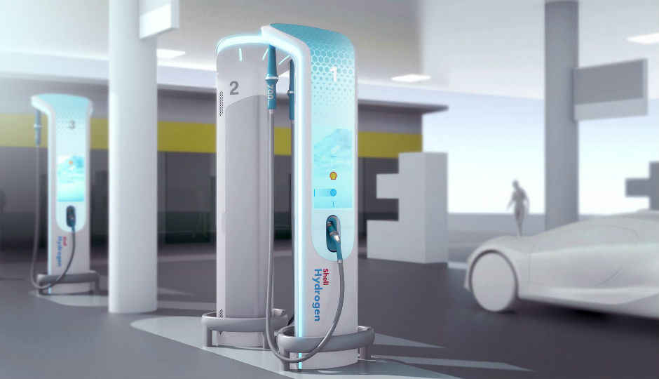 BMW Designworks partners with Shell to give a brief glimpse at Hydrogen filling pumps of the future