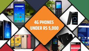 Best 4G phones under Rs 5,000