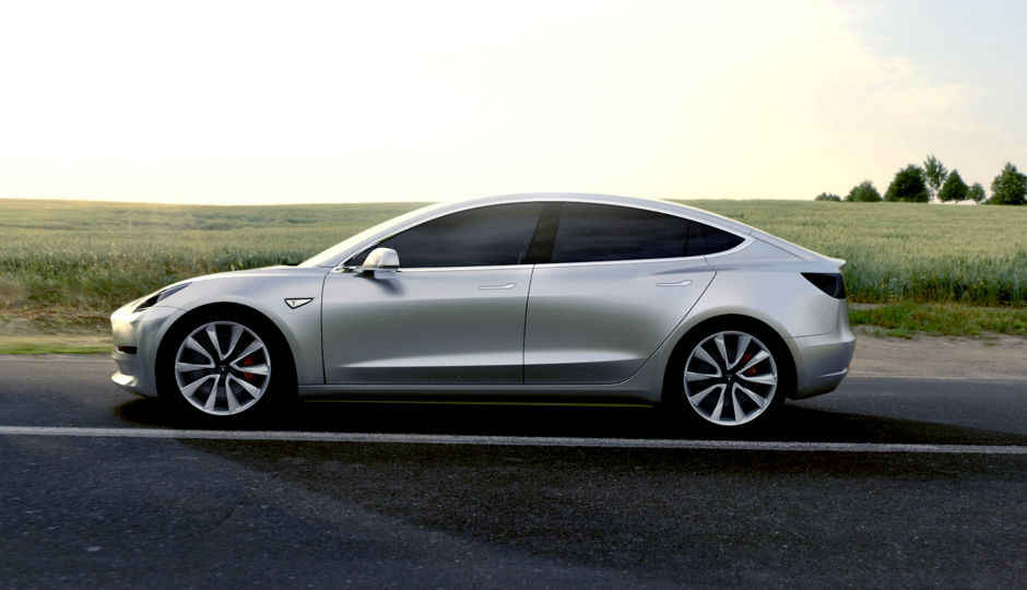 You can unlock a Tesla Model 3 using your phone, only!