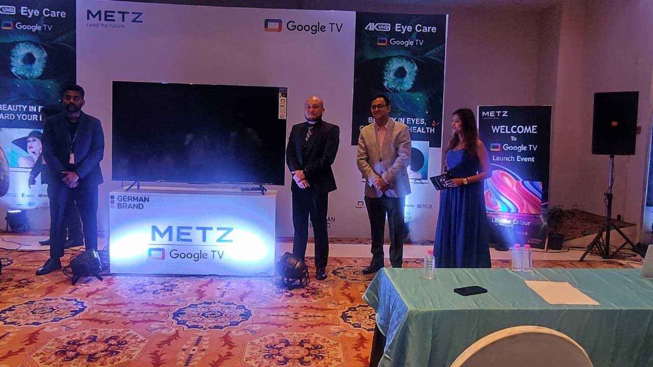 METZ India launches Google TV to offer finest Viewing Experience with Metz Eye care