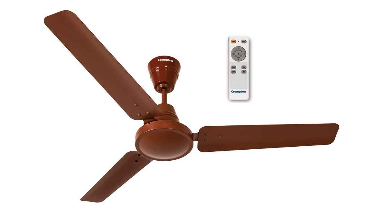 Energy-efficient ceiling fans with BLDC motor and remote control