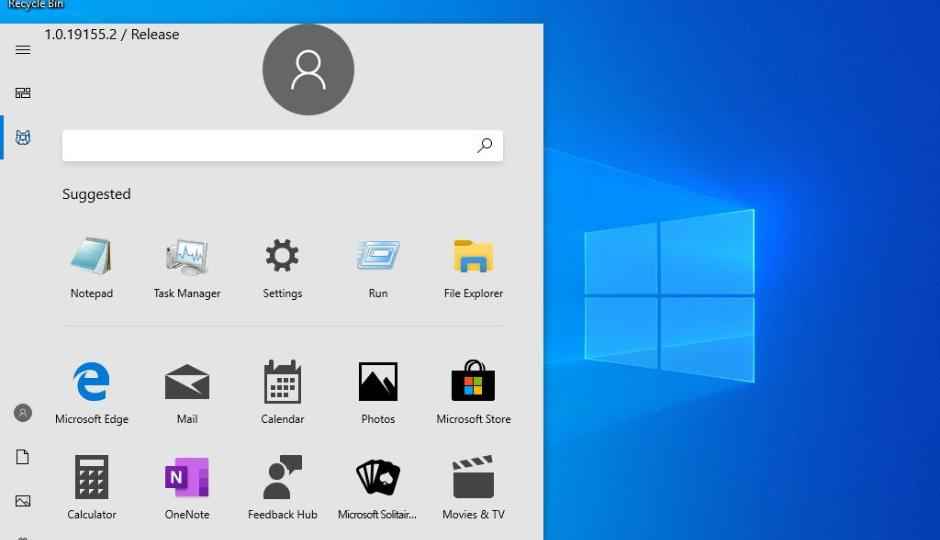 Windows 10 leaked internal build reveals new app drawer-like Start menu with no Live Tiles