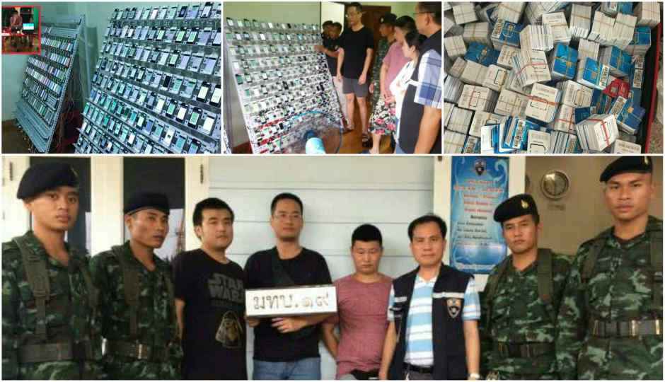 347,200 unused SIM cards and 474 iPhones: Here’s how three men were caught operating a massive click-farm in Thailand