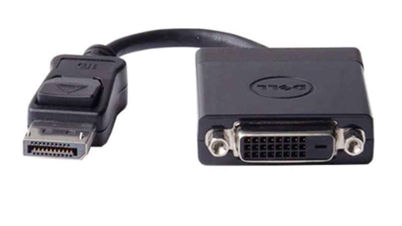 Displayport to DVI input adapters