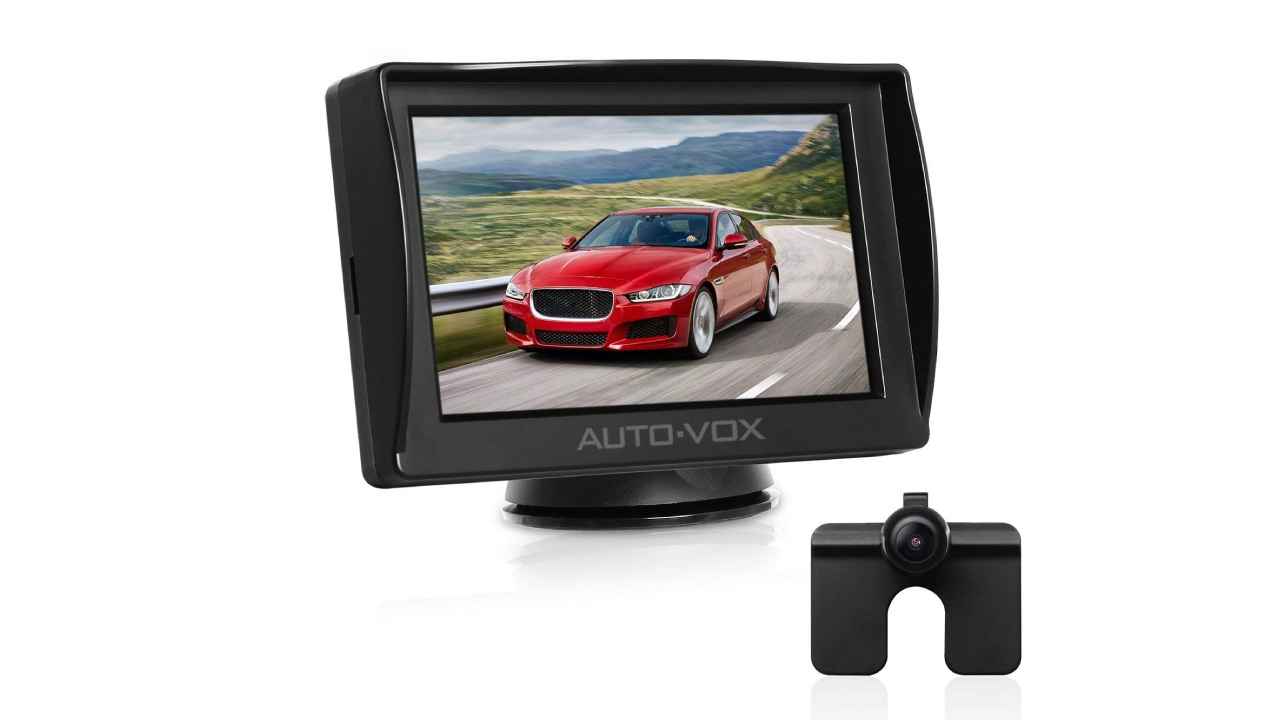 Get car parking assistance with these rear-view cameras and displays