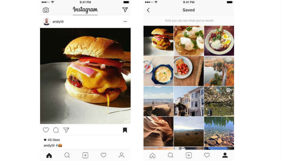 Instagram’s save for later feature is called bookmark